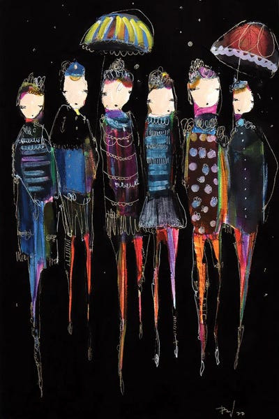 Finger Painting: Nocturnals by Patrice Desilets