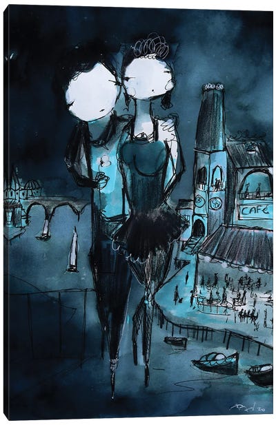 Nuit D’été Canvas Art Print - Patrice Desilets