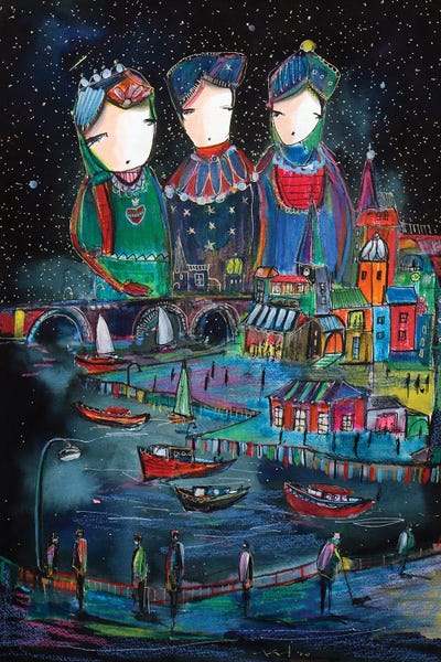 Finger Painting: The Guardians by Patrice Desilets