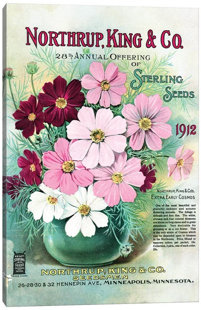 Sterling Seeds, 1912, from the Andersen Horticultural Library Canvas Art Print - Piddix