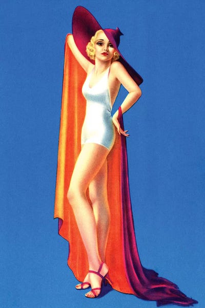 Piddix: Swimsuit Pin-Up by Billy Devorss by Piddix
