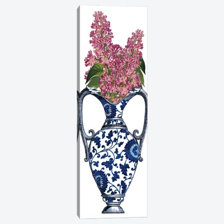 Floral Vase II Canvas Print #PDX152} by Piddix Canvas Artwork
