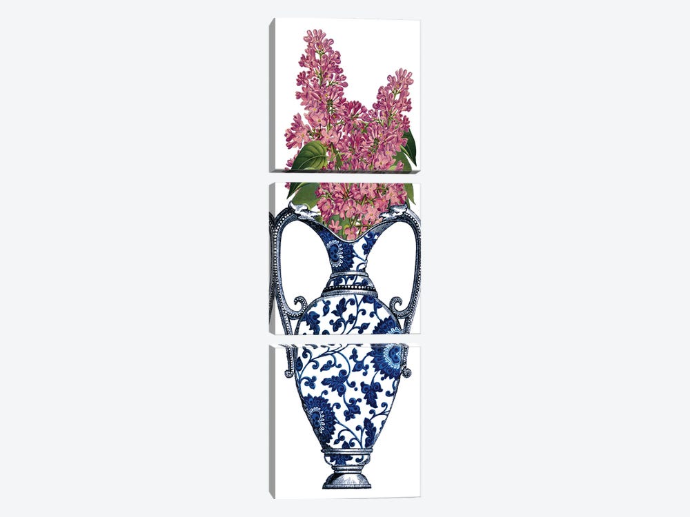 Floral Vase II 3-piece Canvas Art