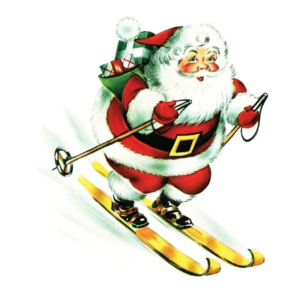 Vintage Christmas: Special Delivery by Piddix