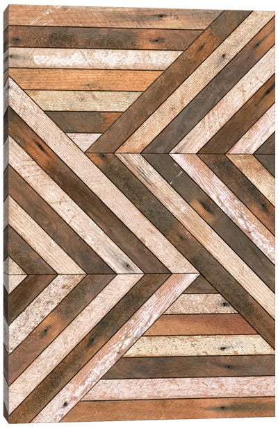 Antique Wood Arrows, 1908 Canvas Art Print - Stripe Patterns