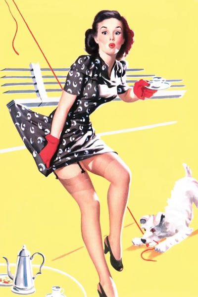 Piddix: All Tied Up Vintage Pin-Up by Piddix