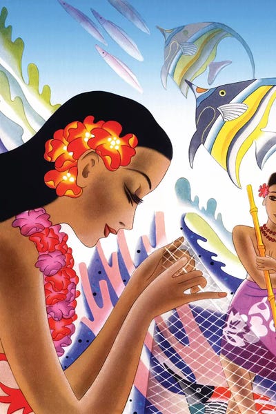 Piddix: Hawaii c1940s by Piddix