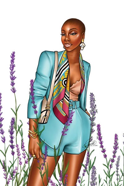 Herbs: Lavendar Blue by Peniel Enchill