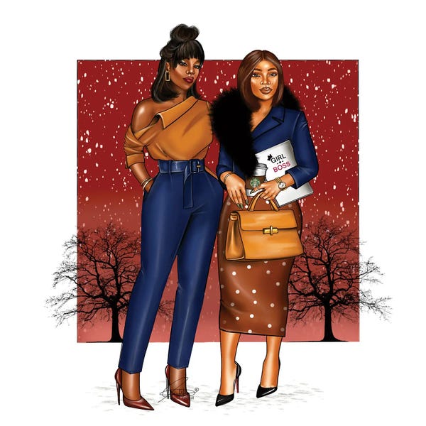 Women's Pants: Corporate Winter by Peniel Enchill