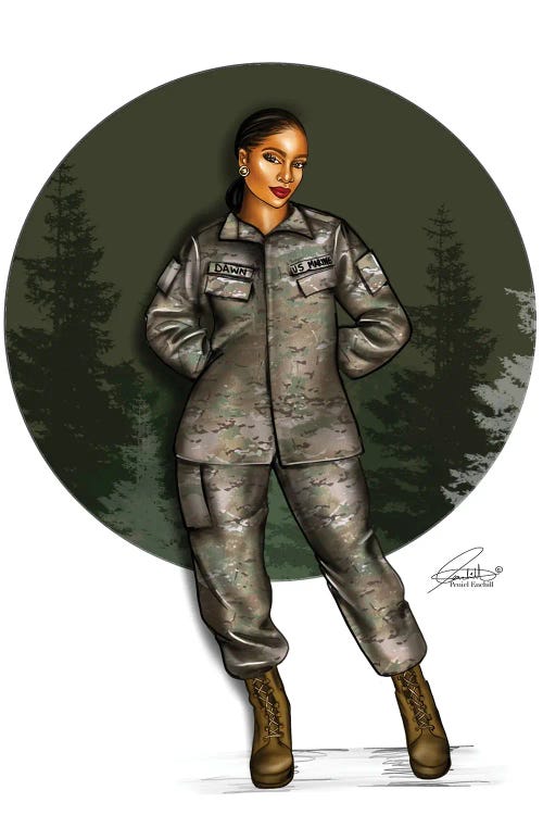 Army Green by Peniel Enchill wall art