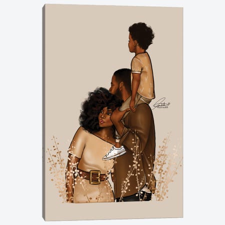 The Browns Canvas Print #PEA20} by Peniel Enchill Canvas Wall Art