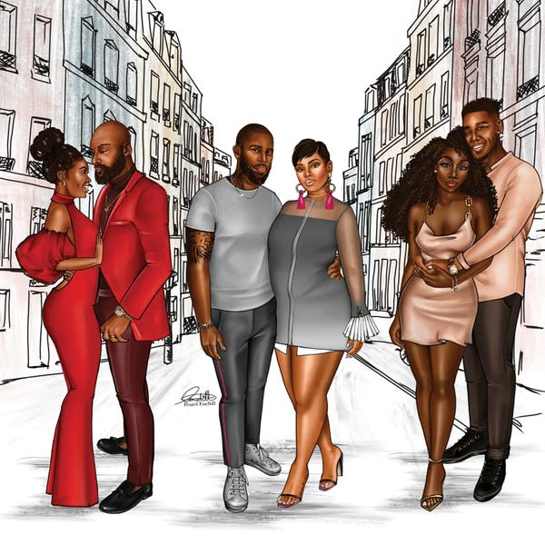 High Heels: Monochrome Datenight by Peniel Enchill