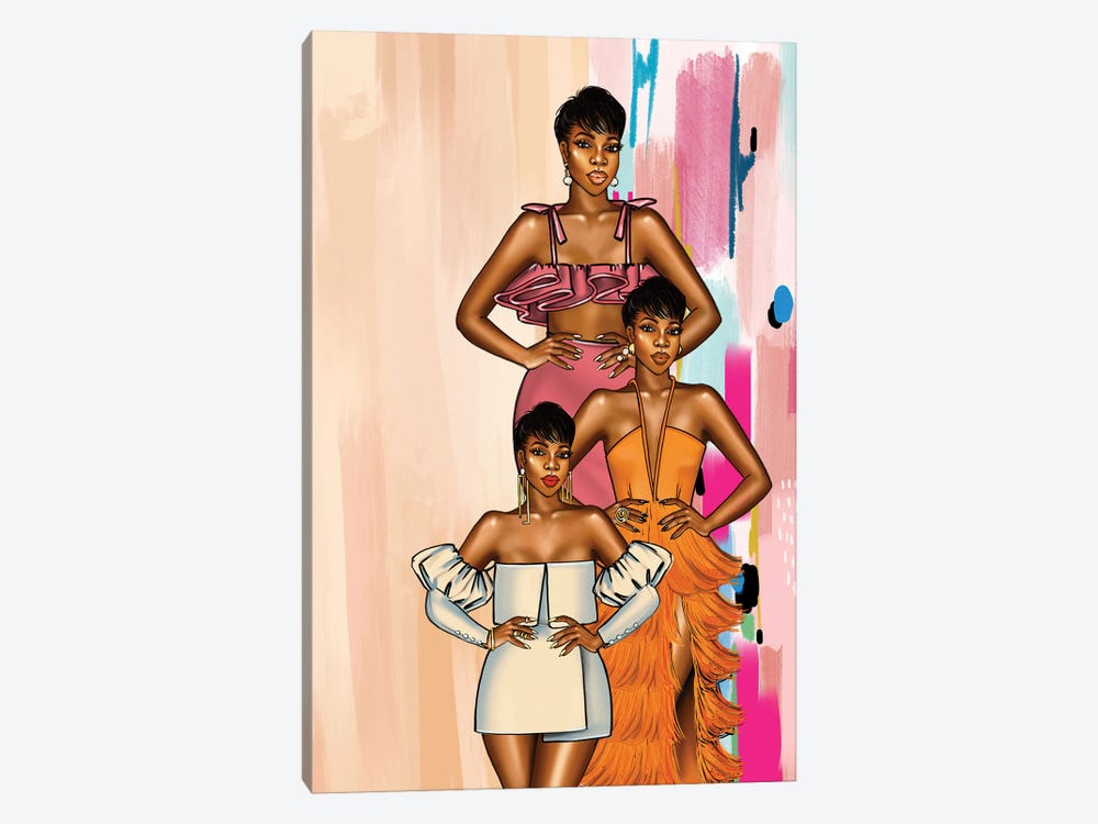 Ohemaa Fiesta by Peniel Enchill 1-piece Canvas Print