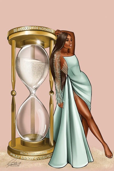 Advocacy Art: Golden Hour Glass by Peniel Enchill