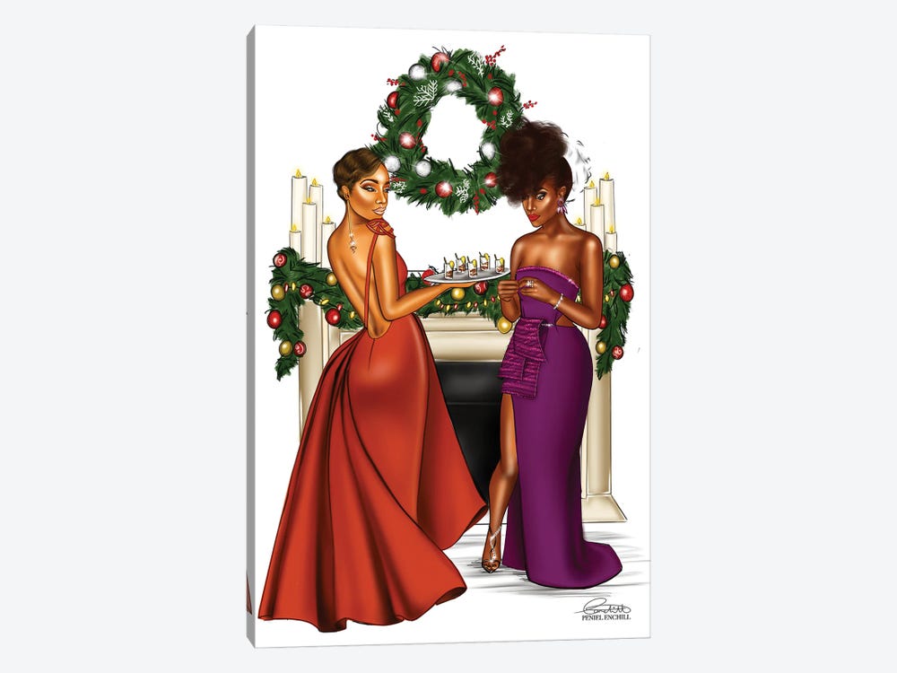 Serving Glam by Peniel Enchill 1-piece Art Print