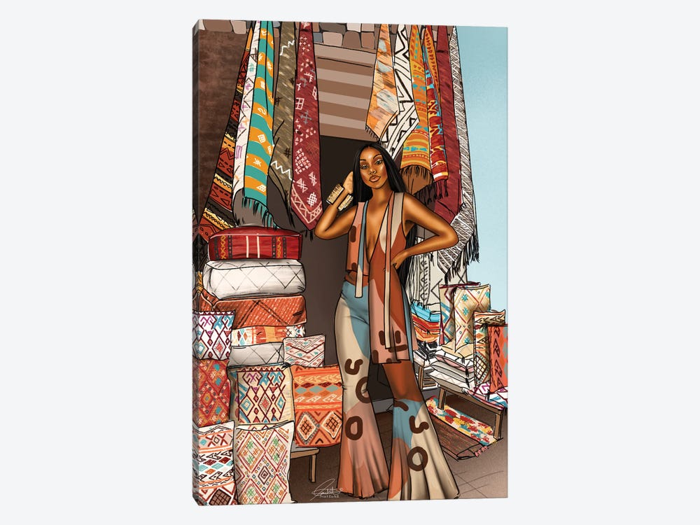 Printed In Marrakech by Peniel Enchill 1-piece Canvas Print