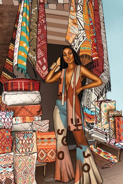 Daydream Destinations: Printed In Marrakech by Peniel Enchill