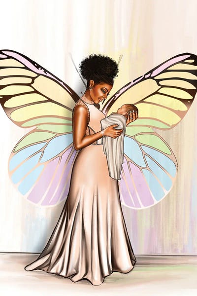 Rainbow Mom by Peniel Enchill canvas print