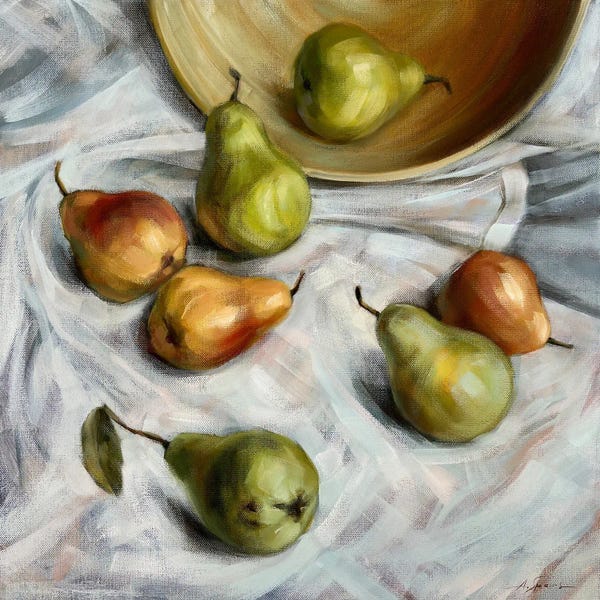 Cozy Cottage: 7 Pears by Anna Speirs