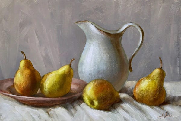Anna Speirs: 4 Pears by Anna Speirs