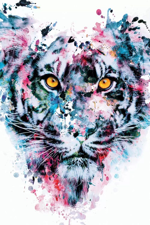 Tiger Blue by Riza Peker wall art