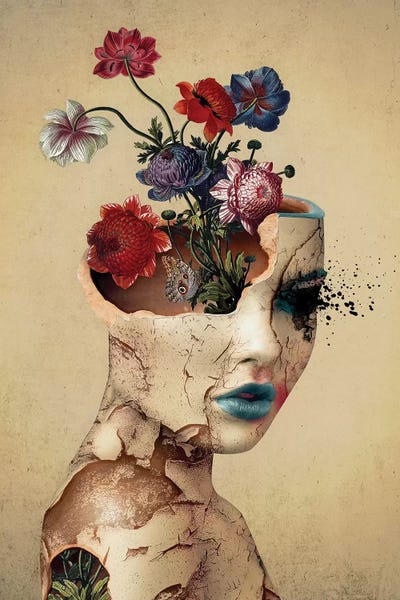 Goth Art: Broken Beauty by Riza Peker