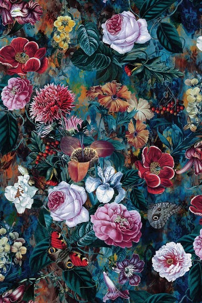 Dance Of Flowers by Riza Peker art print