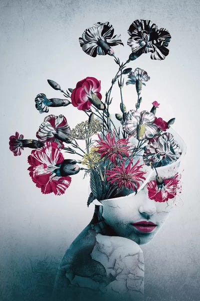 Spirit Of Flowers by Riza Peker art print