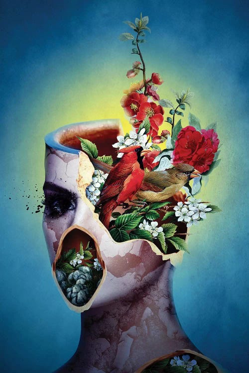 Broken II by Riza Peker wall art
