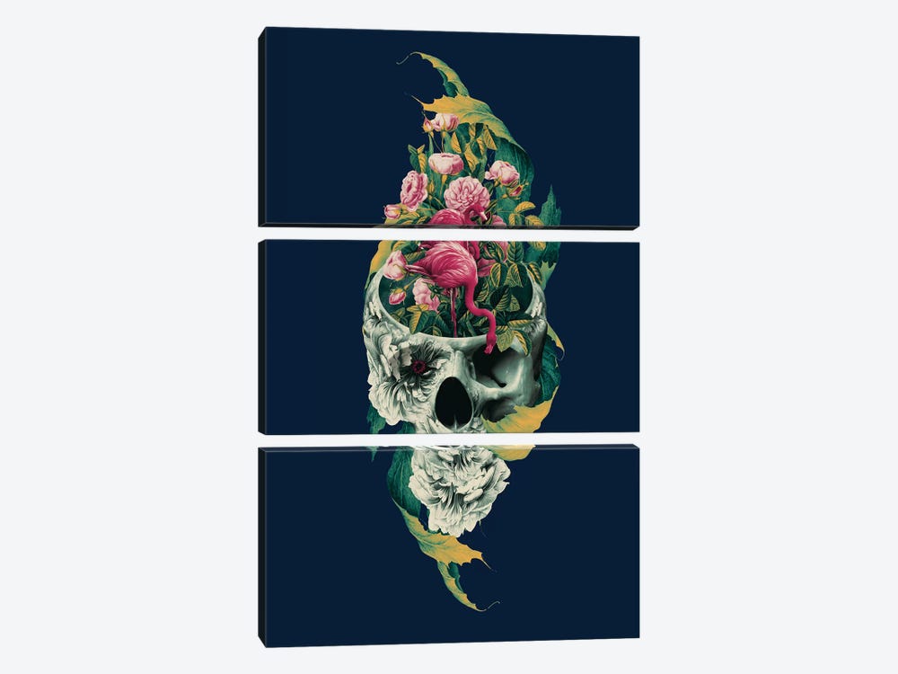 Life And Dead II by Riza Peker 3-piece Canvas Wall Art