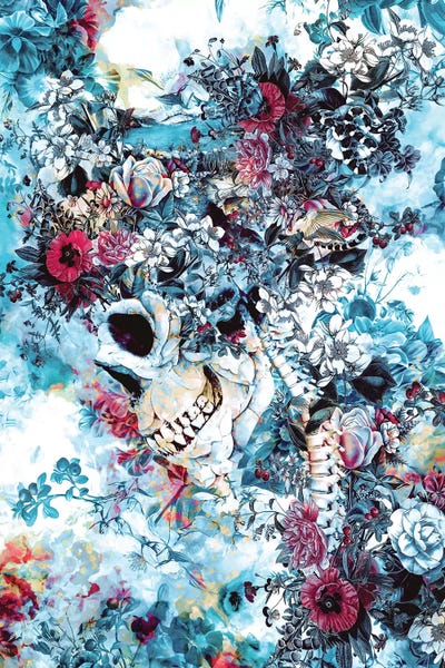 Skull Queen II by Riza Peker art print