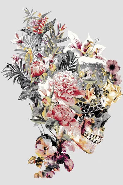 Skull XII by Riza Peker art print