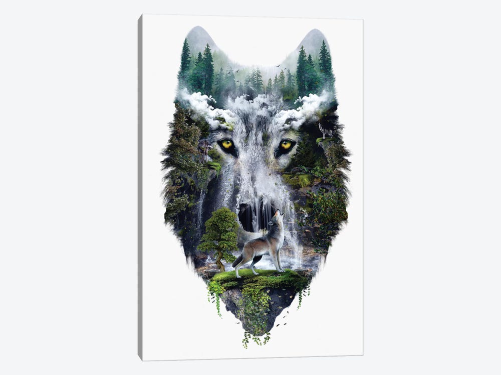 Wolf by Riza Peker 1-piece Art Print