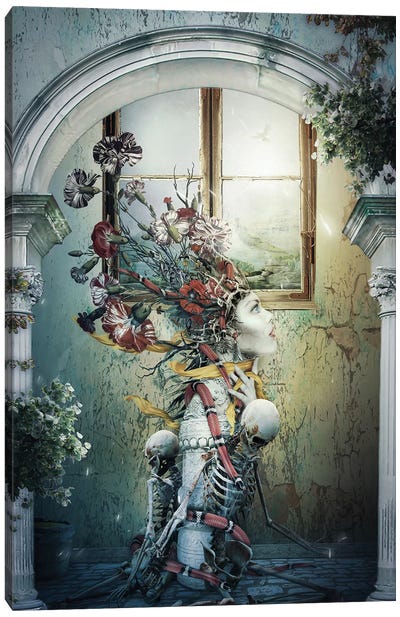 Life In Death Canvas Art Print - Riza Peker