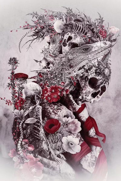 Skeletons: Lizard by Riza Peker