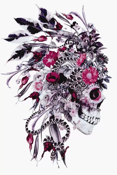 Goth Art: Momento Mori Chief by Riza Peker