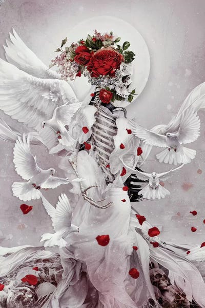 Skeletons: Skeleton Bride Ii by Riza Peker