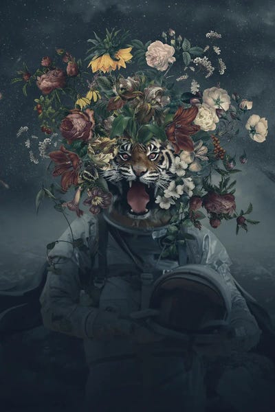 Tigers: Space Tiger by Riza Peker