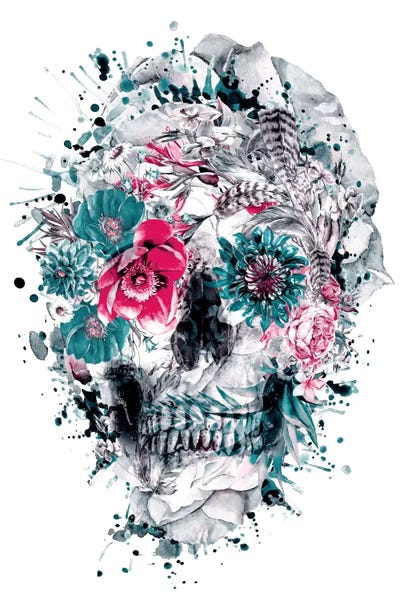 Skulls: Momento Mori IX by Riza Peker