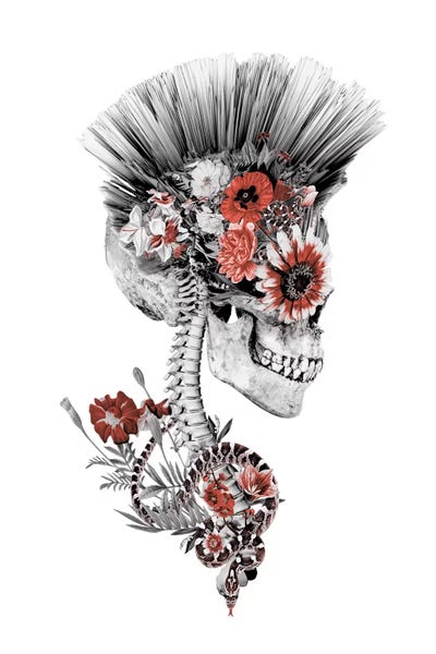 Skulls: Momento Mori Punk II by Riza Peker