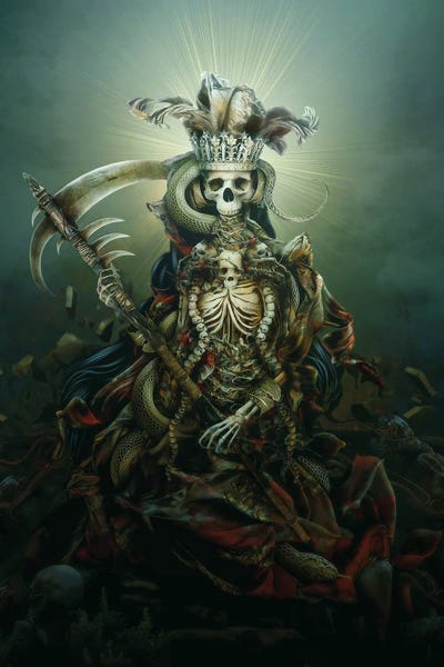 Skeletons: Skeleton Queen II by Riza Peker