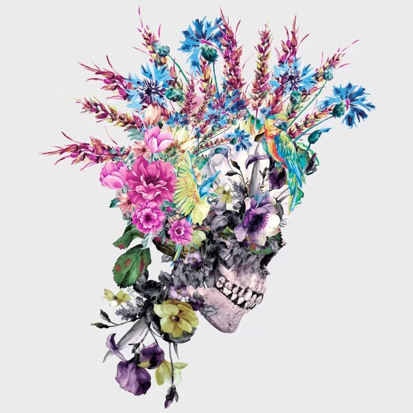 Skulls: Punk I by Riza Peker