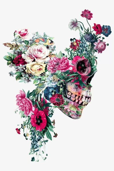 Skulls: VII by Riza Peker