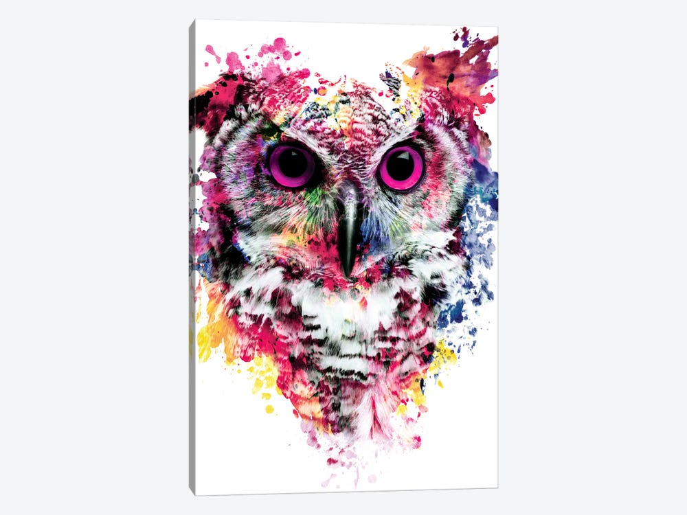 Owl I by Riza Peker 1-piece Canvas Art Print