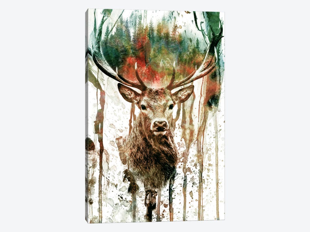 Deer I by Riza Peker 1-piece Art Print