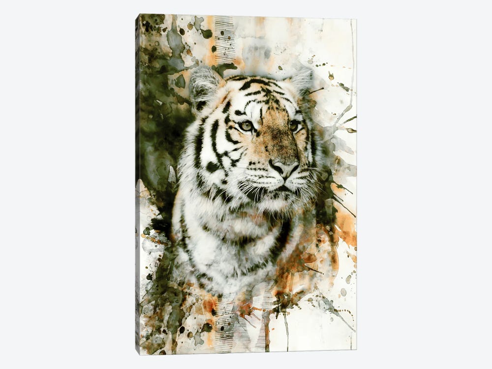Tiger I by Riza Peker 1-piece Canvas Art