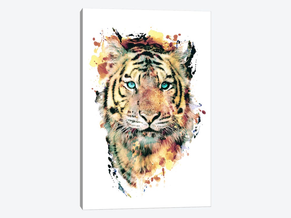 Tiger III by Riza Peker 1-piece Canvas Wall Art