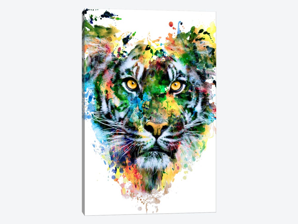 Tiger IV by Riza Peker 1-piece Canvas Print