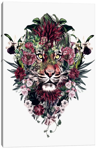 Tiger V Canvas Art Print - Riza Peker