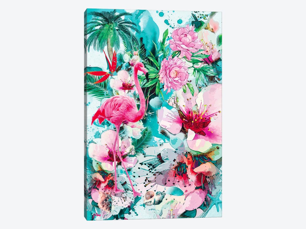 Tropical Life by Riza Peker 1-piece Canvas Art Print